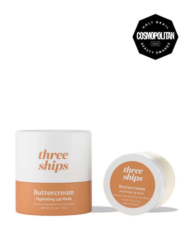 Three Ships Buttercream Hydrating Lip Mask .5 oz.