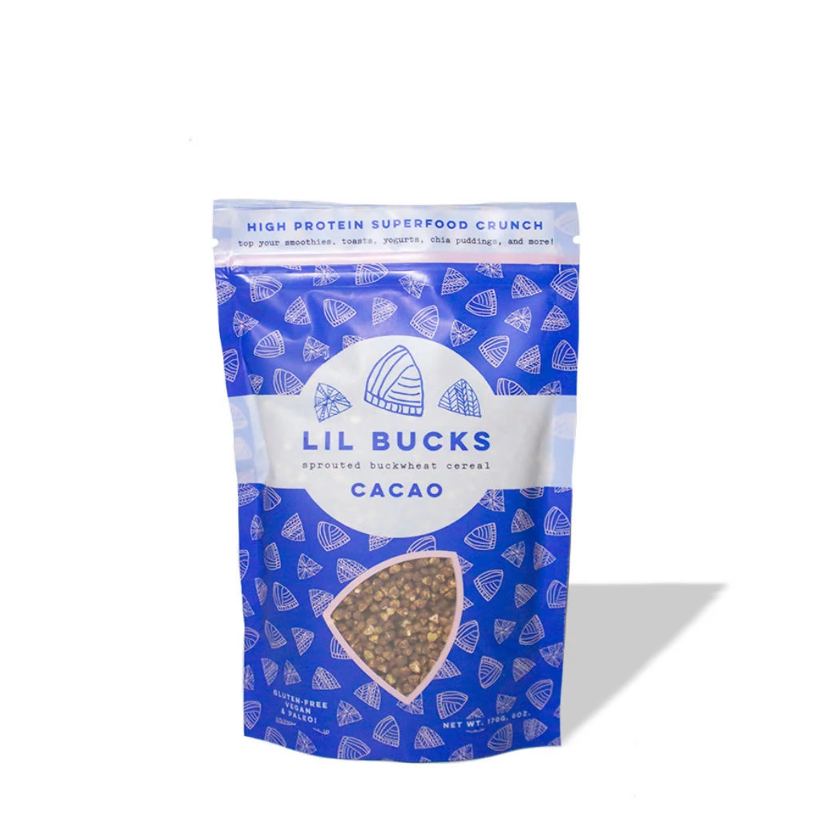 Lil Bucks Cacao Lil Bucks Sprouted Buckwheat 6oz