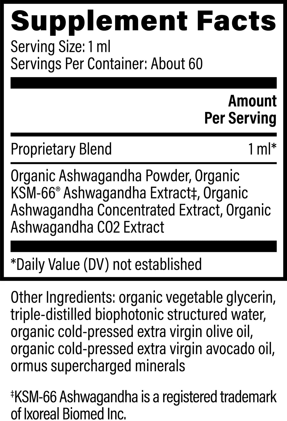 Global Healing Ashwagandha 2.0oz