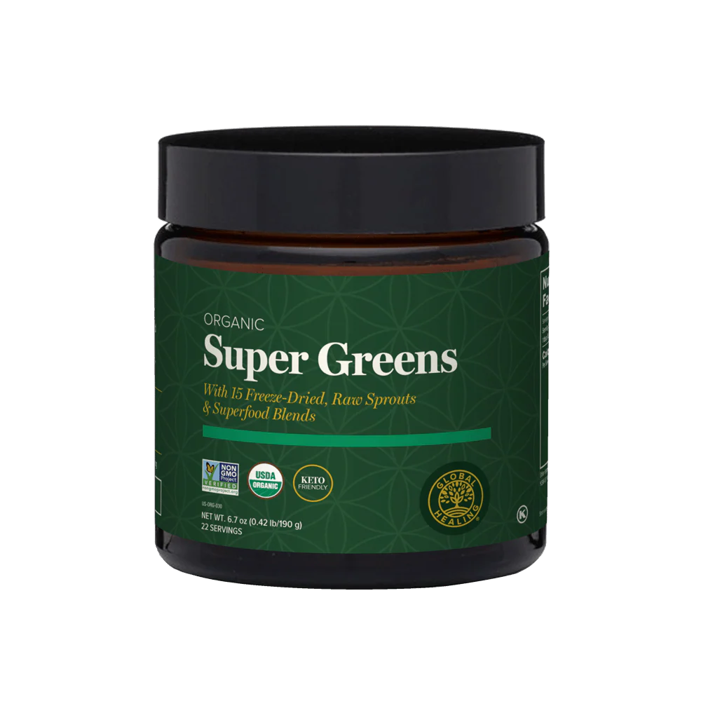 Global Healing Organic Super Greens 6.7oz