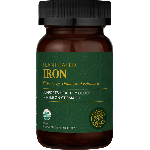 Global Healing Plant-Based Iron Capsules