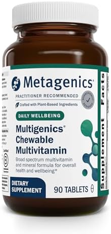 Metagenics Multigenics Chewable Multivitamin 90 Tablets