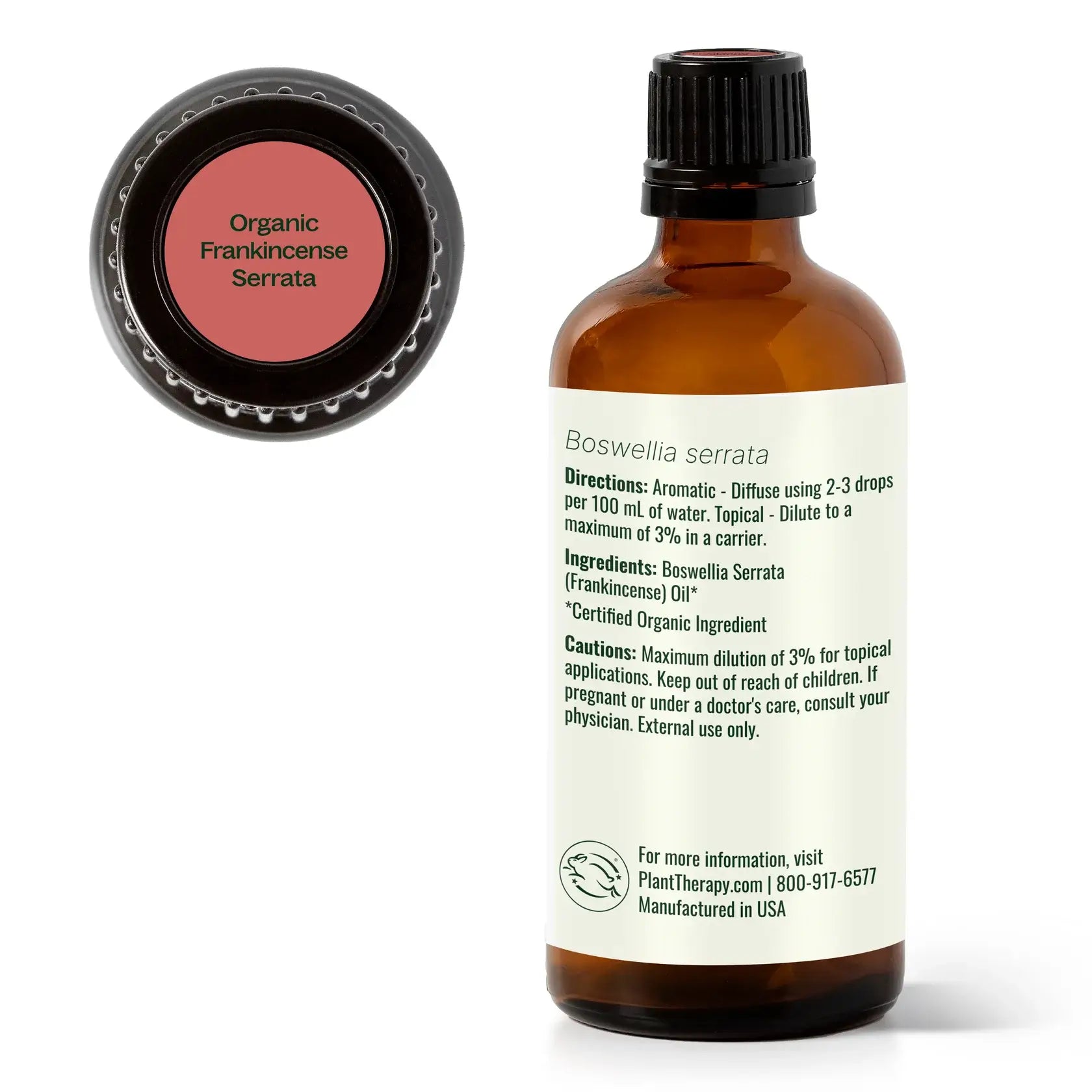 Plant Therapy Organic Frankincense Serrata Essential Oil 100 mL