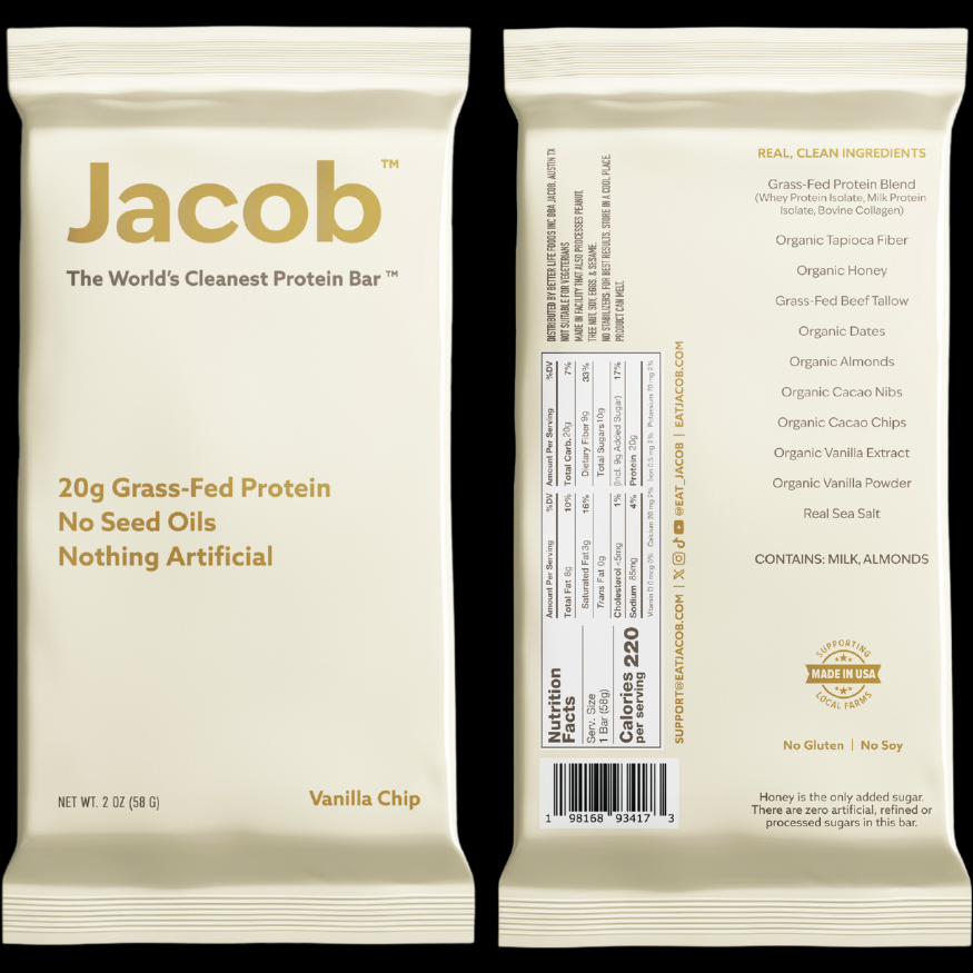 Jacob Bar 2 oz Assorted Flavors