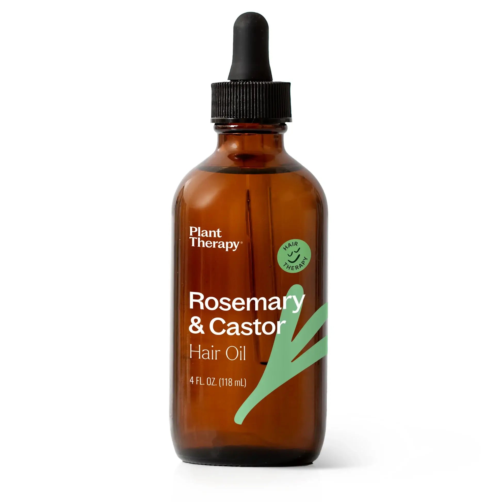 Plant Therapy Rosemary & Castor Hair Oil 4 oz