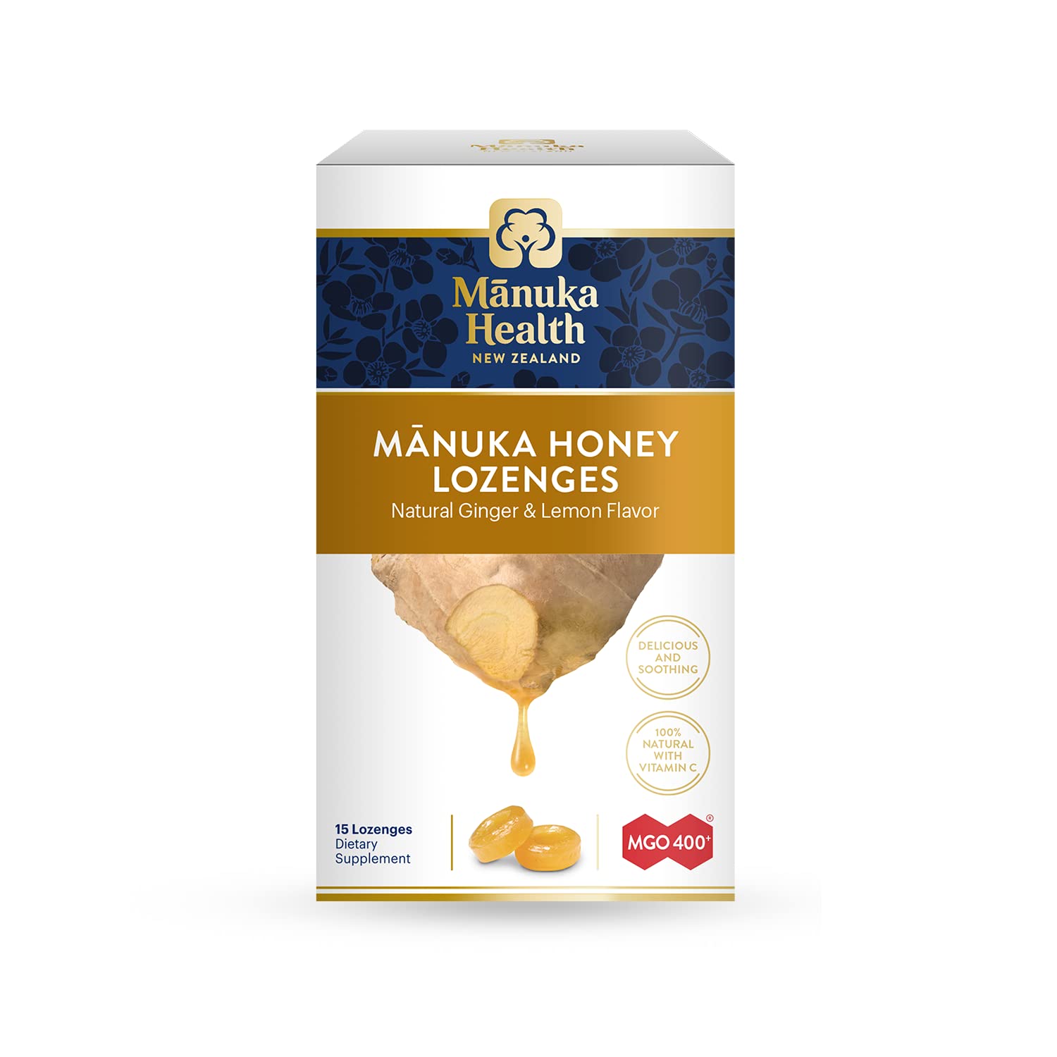 Manuka Health Manuka Honey Lozenges 15 lozenges