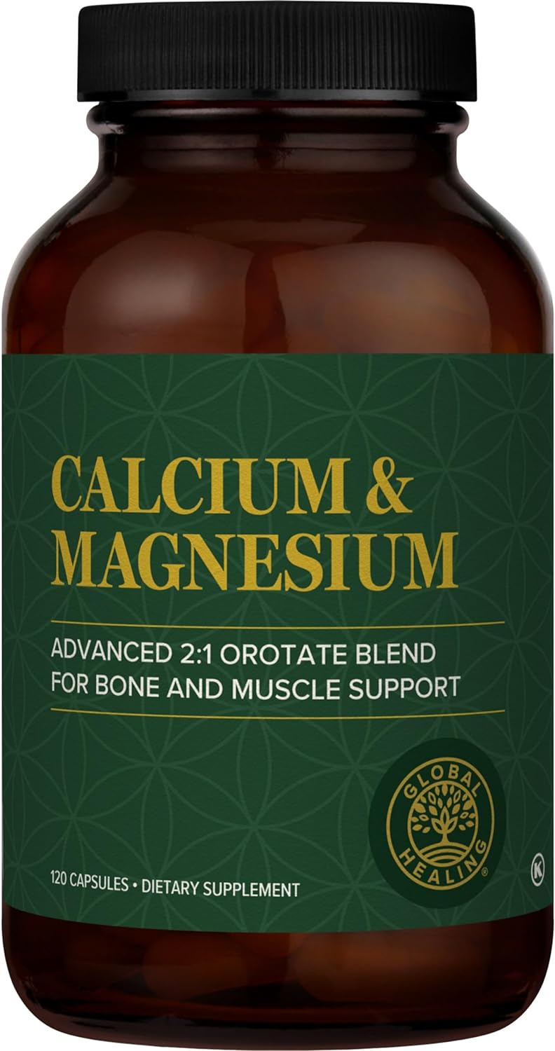 Global Healing Calcium and Magnesium 120 caps