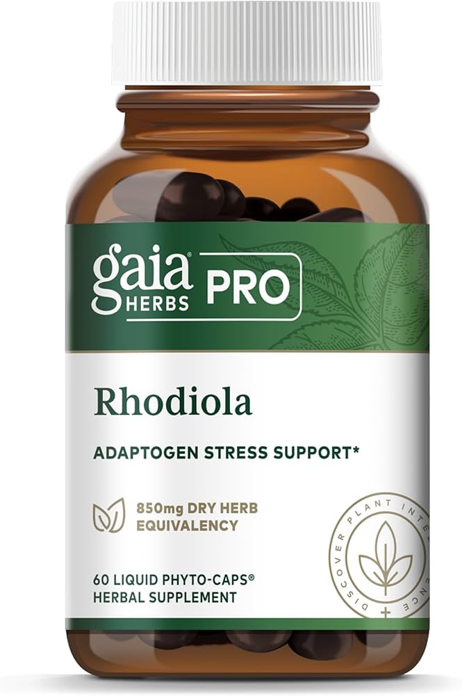 Gaia Herbs Pro Rhodiola 60 liquid caps