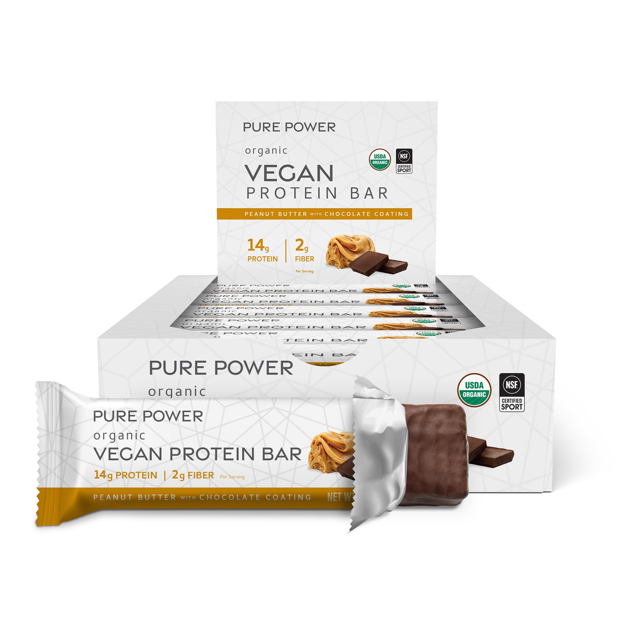 Pure Power Organic Vegan Protein Bar