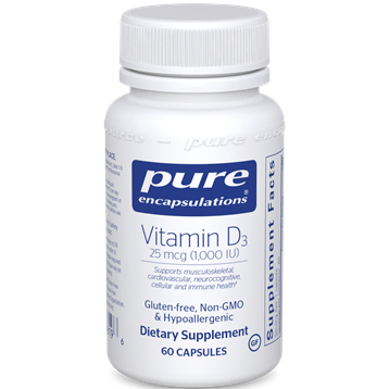 Pure Encapsulations Vitamin D3 1000 iu