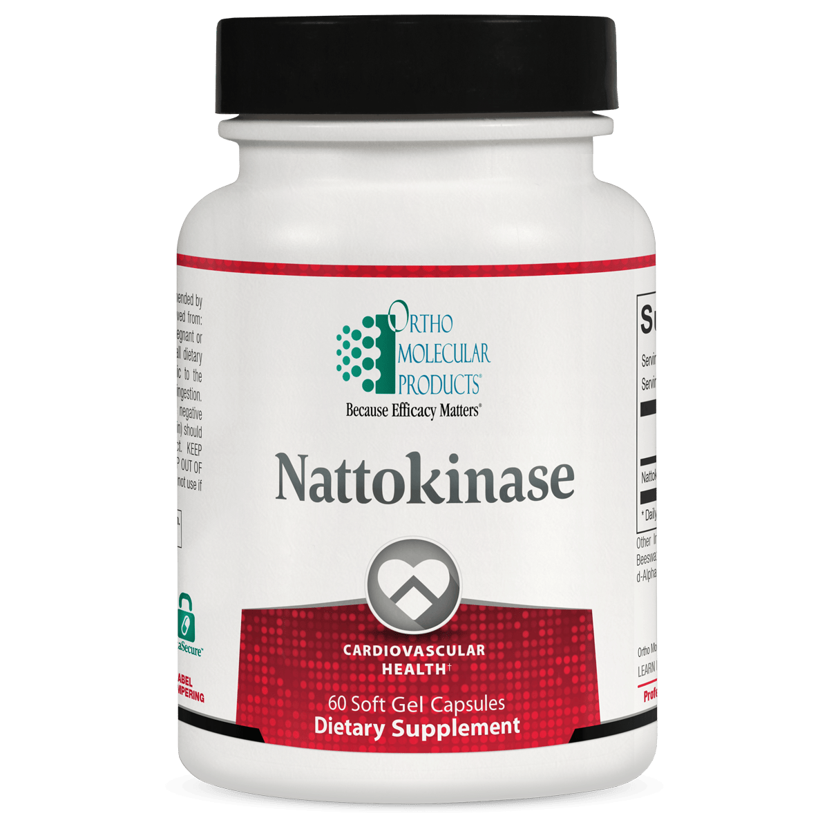 Ortho Molecular Products Nattokinase 60 sg