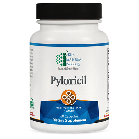 Ortho Molecular Products Pyloricil 60 caps