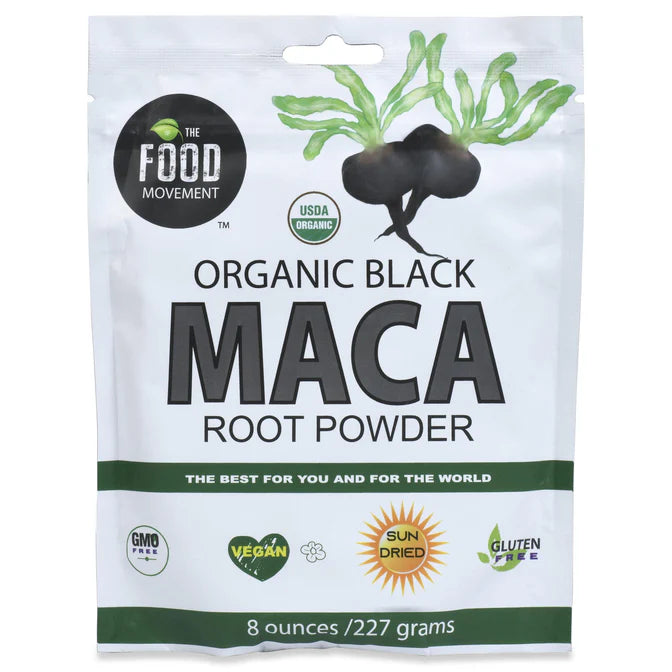 The Food Movement Organic Black Maca