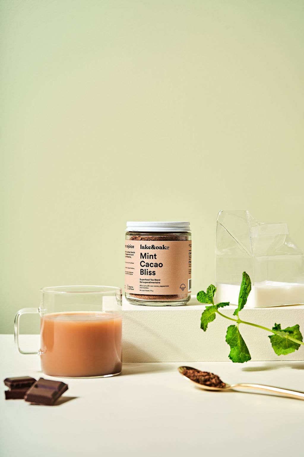 Lake & Oak Mint Cacao Bliss - Superfood Tea