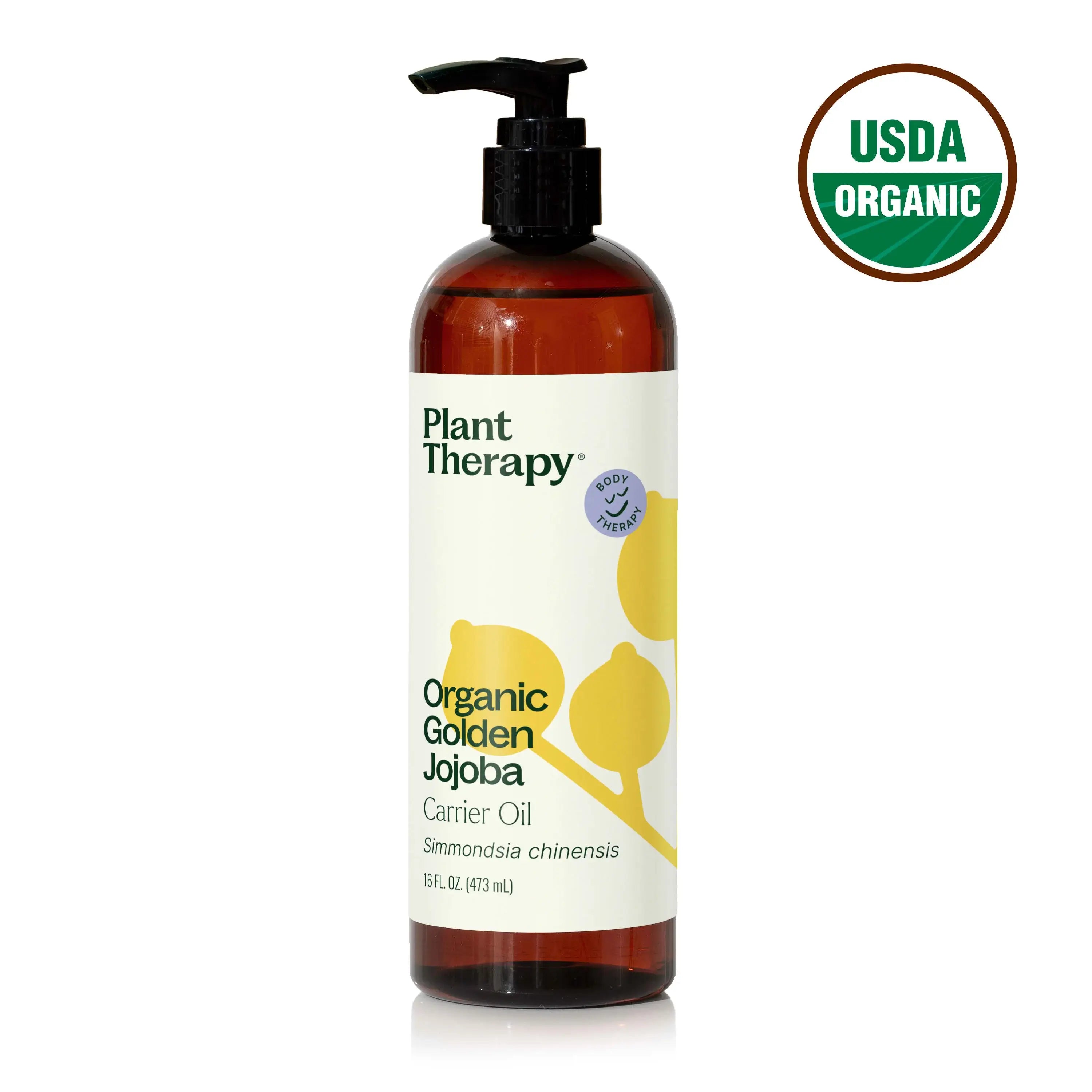 Plant Therapy Organic Plant Therapy Golden Jojoba Carrier Oil 16 oz