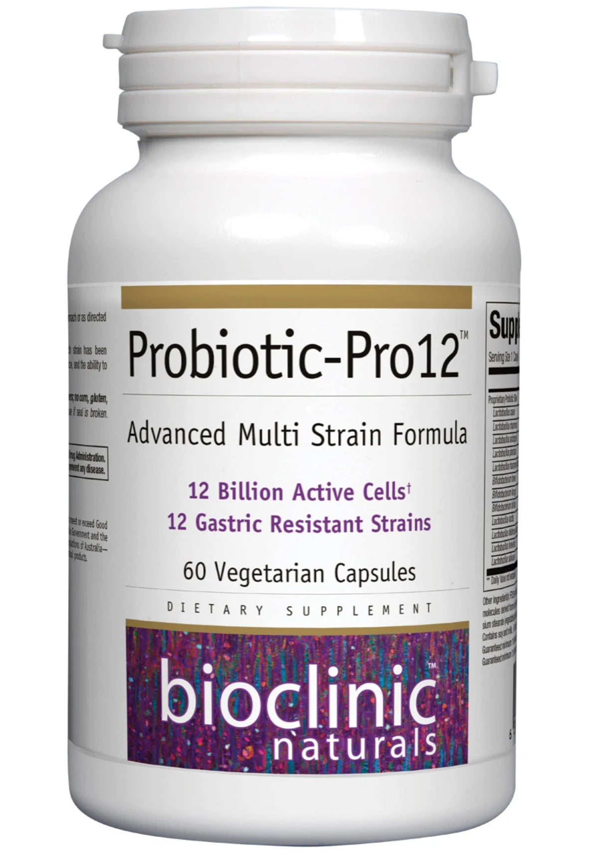 Bioclinic Naturals Probiotic-Pro12 60 veg caps