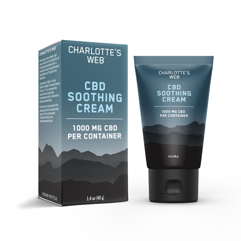 Charlotte's Web CBD Soothing Cream 1.4oz (40 g)