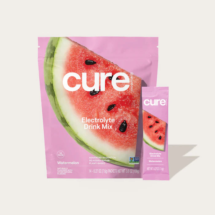 Cure Hydration Electrolyte Drink Mix Watermelon