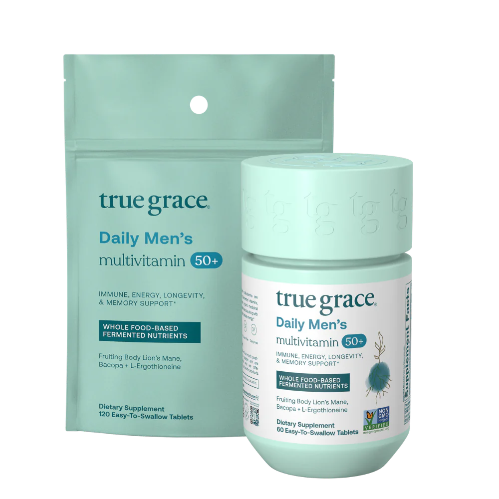 True Grace Daily Men's Multivitamin 50+