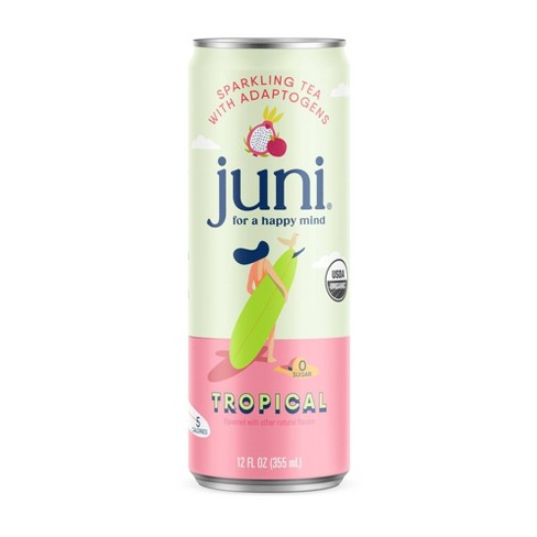 Juni Tropical sparkling tea