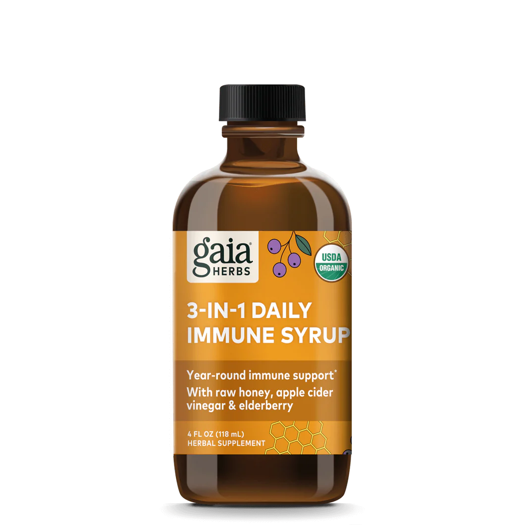 Gaia Herbs 3-in-1 Daily Immune Syrup