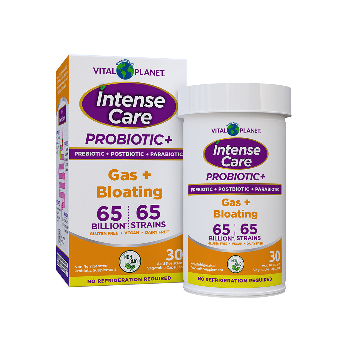 Vital Planet Intense Care Probiotic + Gas + Bloating