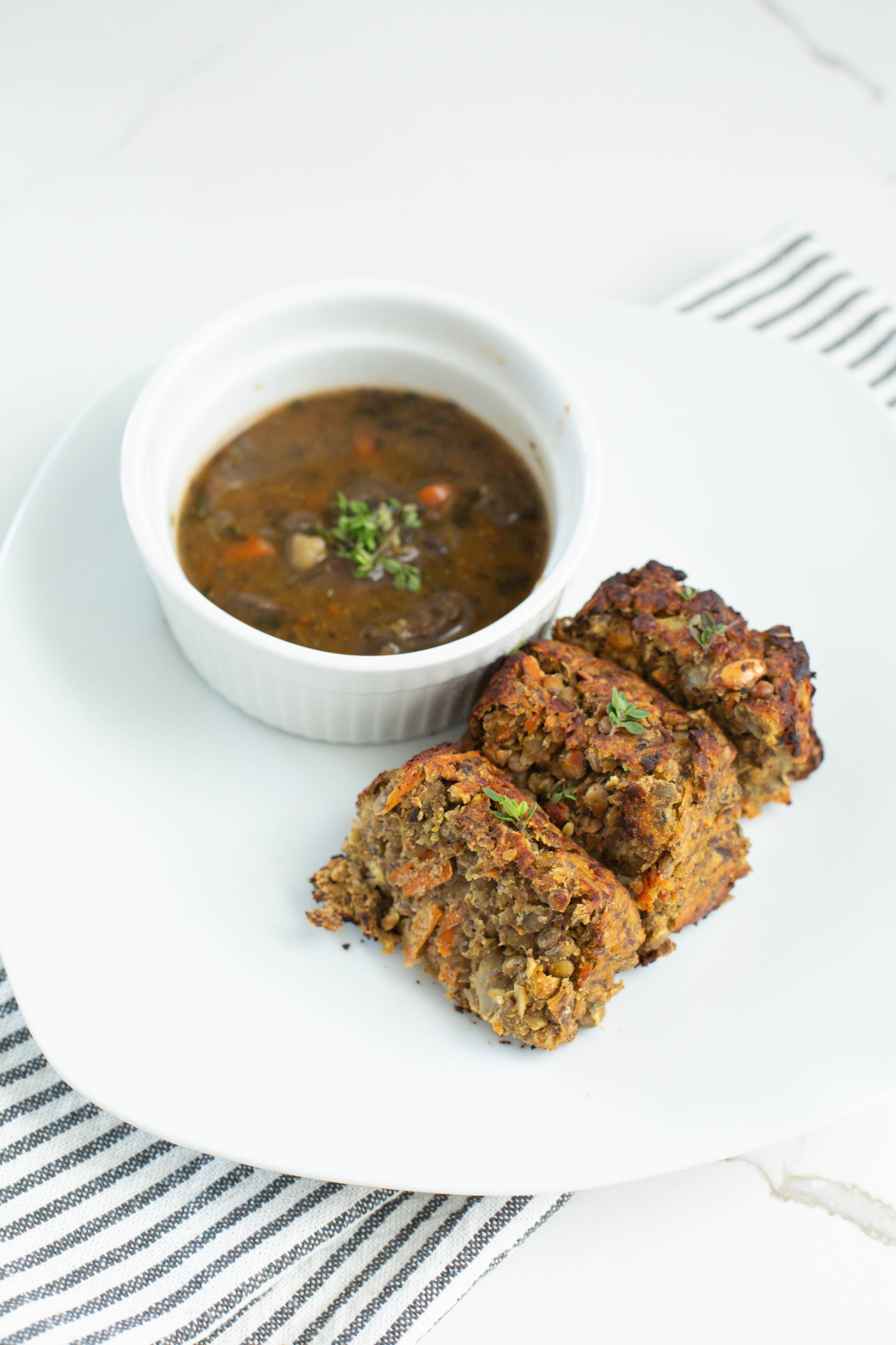 Grateful Lentil Loaf