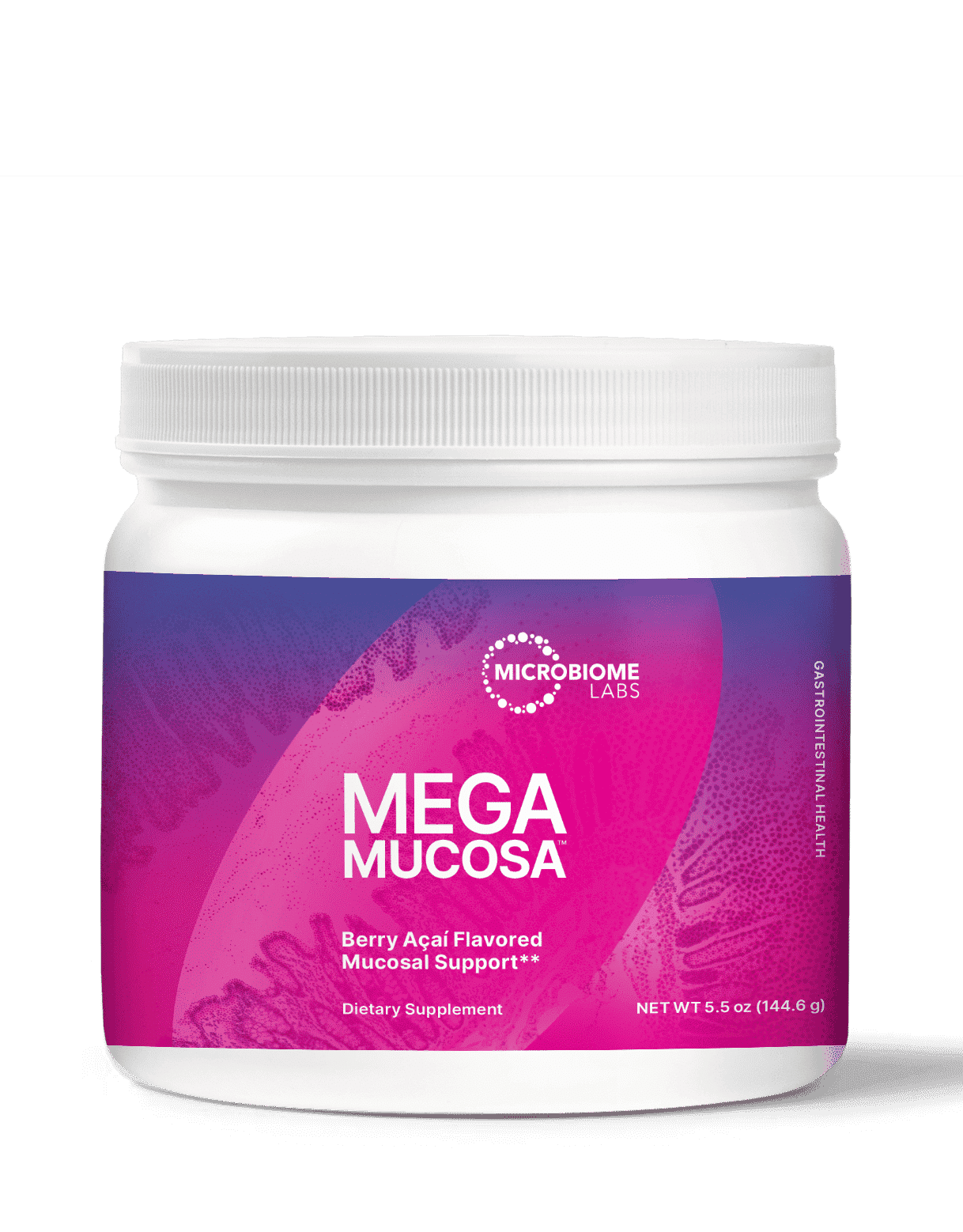 Microbiome Labs Mega Mucosa Powder Berry Acai 5.1oz