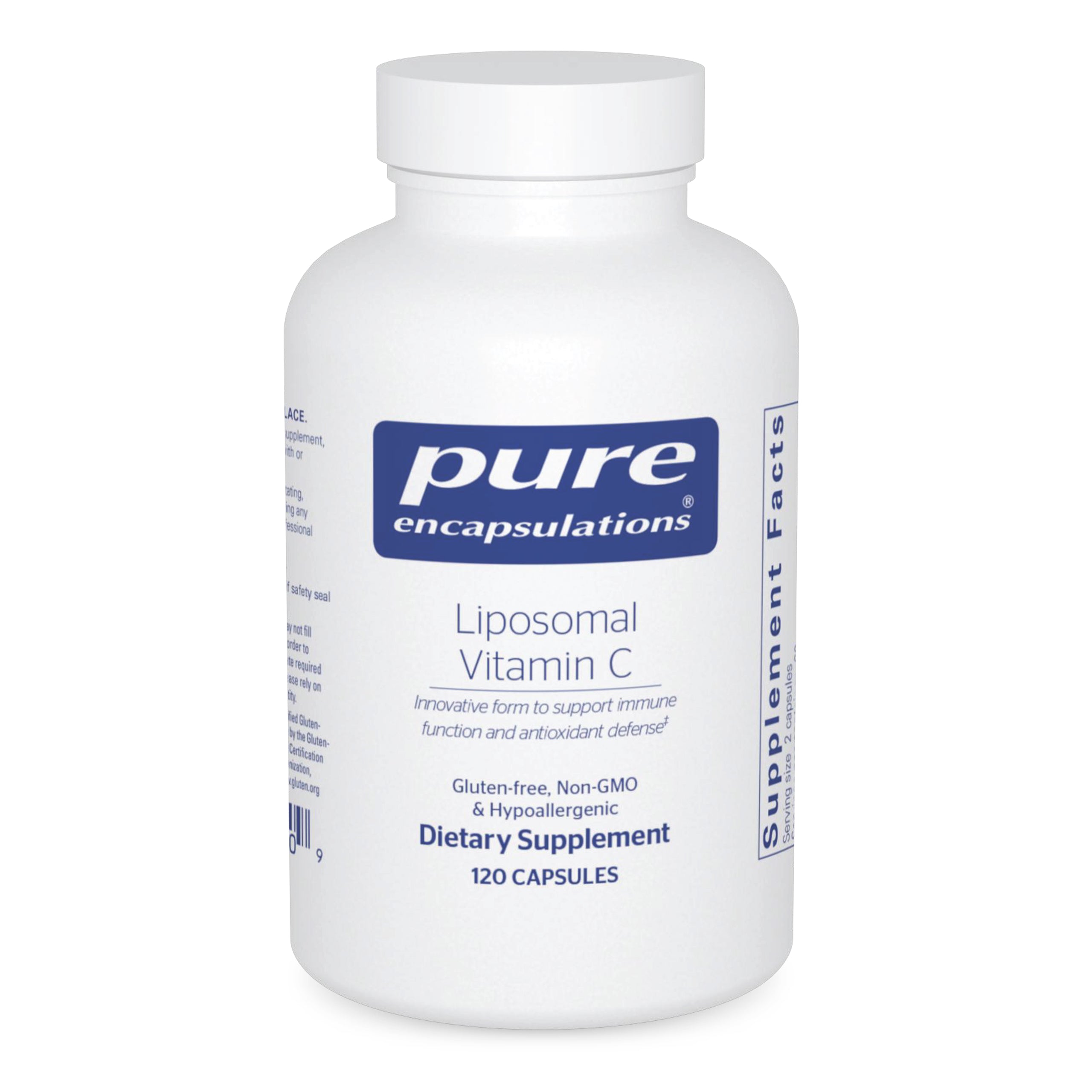 Pure Encapsulations Liposomal Vitamin C 120 caps