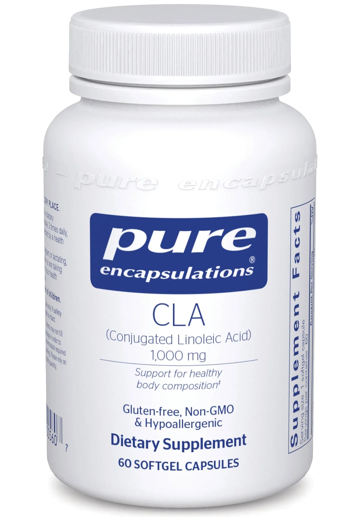 Pure Encapsulations CLA 1000 mg 60 softgel