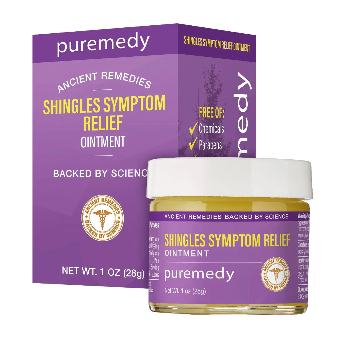 Puremedy Shingles Symptom Relief Ointment 1oz