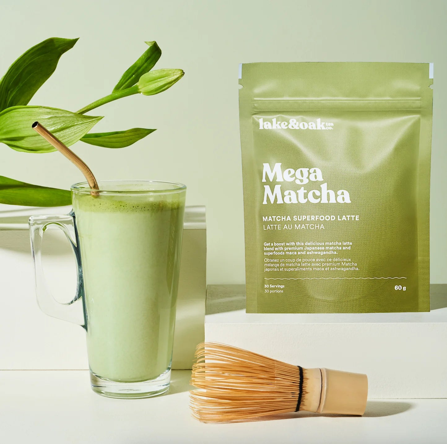 Lake & Oak Mega Matcha 30 servings