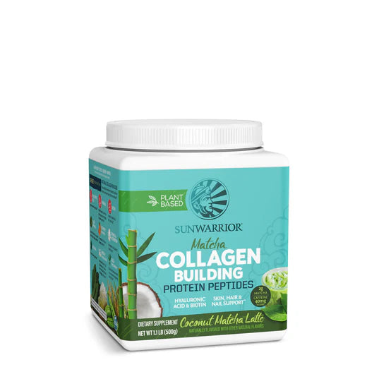 Sunwarrior Collagen Building Peptides Matcha