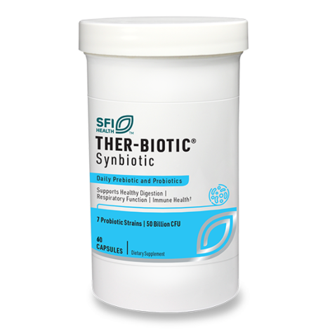 Klaire Labs Ther-Biotic Synbiotic Shelf Stable Probiotic 60 caps