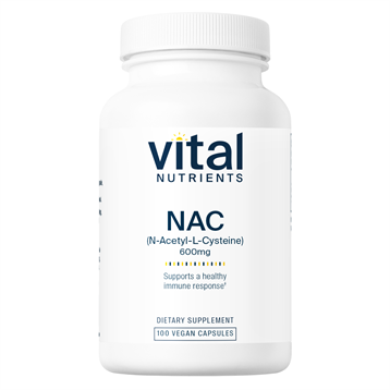 Vital Nutrients NAC 600mg 100vcaps