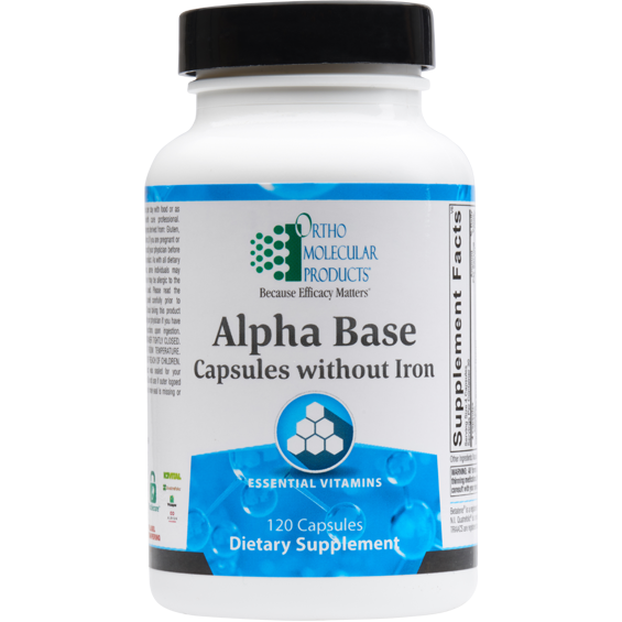 Ortho Molecular Products Alpha Base Capsules