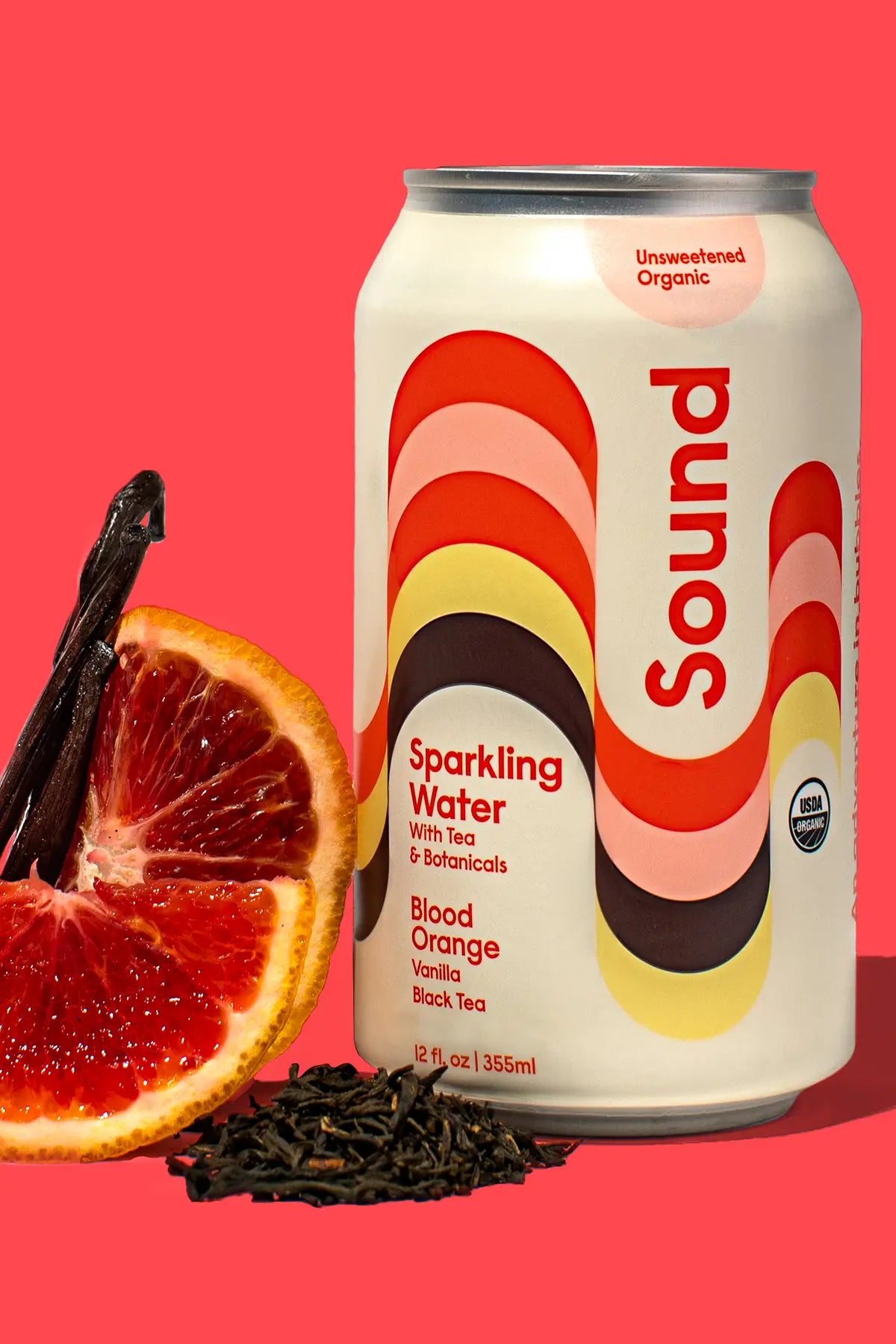 Drink Sound Sparkling Water Blood Orange