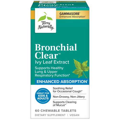 Terry Naturally Bronchial Clear 60 Chewable tablets