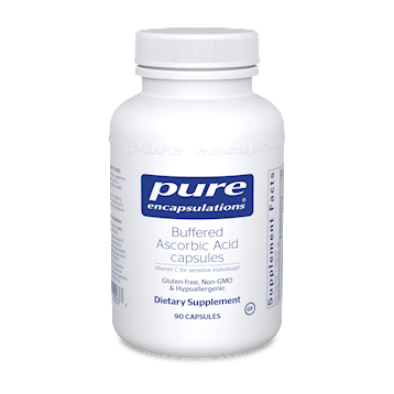 Pure Encapsulations Buffered Ascorbic Acid Capsules 90 caps