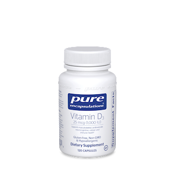 Pure Encapsulations Vitamin D3 1000 iu