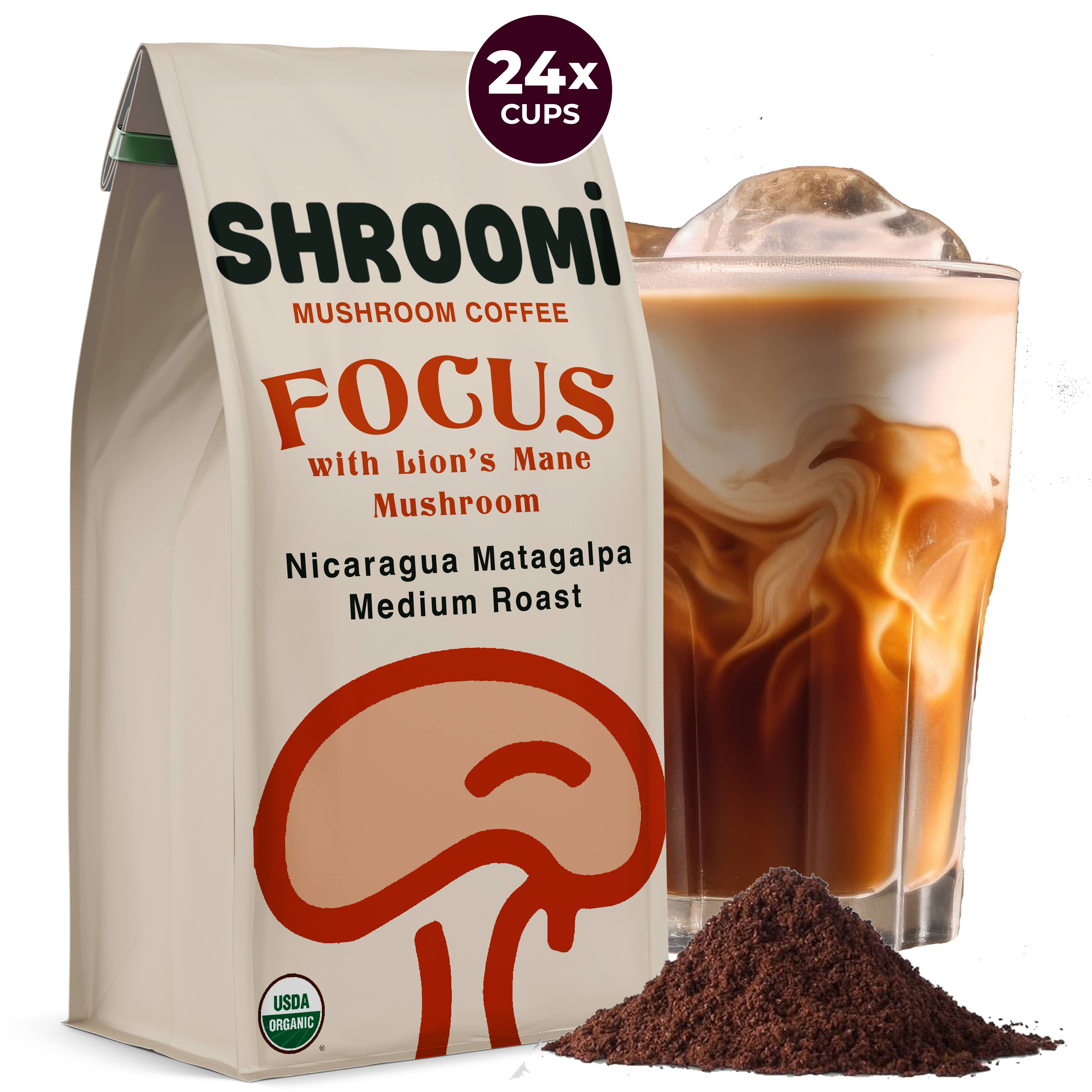SHROOMI Mental Performance Coffee - Medium Roast Nicaragua