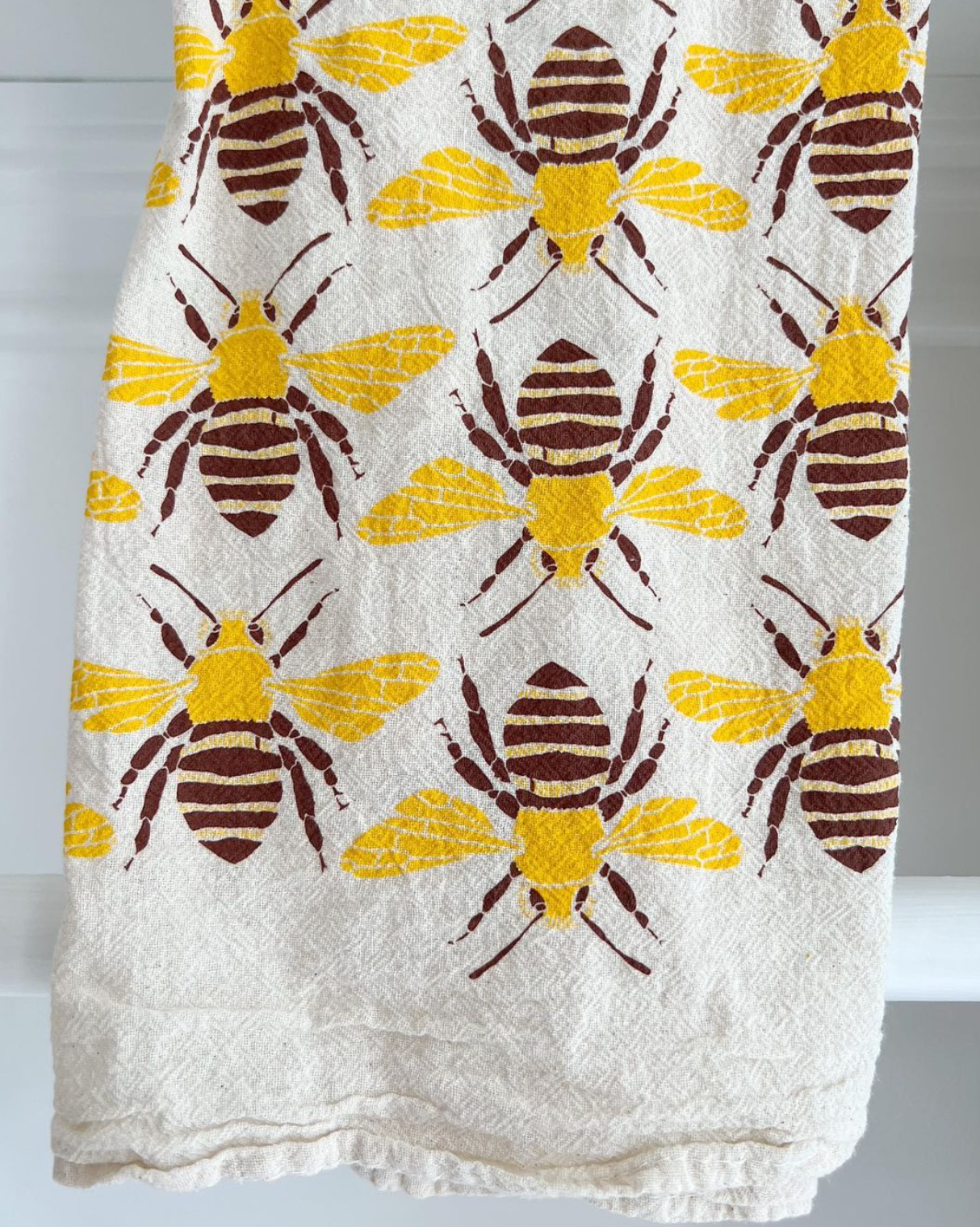 Noon Designs Bees Tea Towel