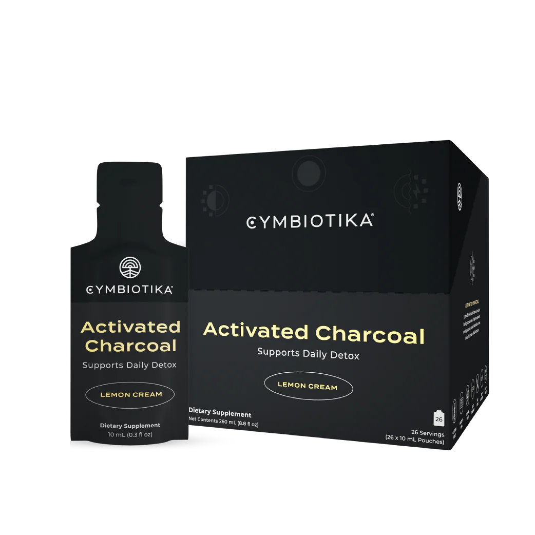 Cymbiotika Activated Charcoal Daily Detox Lemon Creme