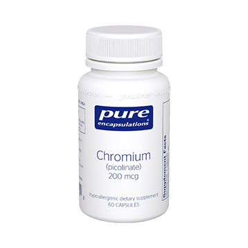 Pure Encapsulations Chromium (Picolinate) 200mcg 60 caps