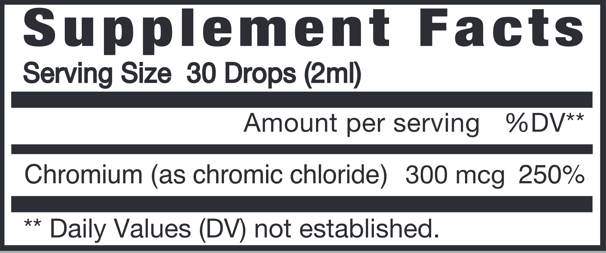 Eidon Chromium 2 fl oz (60 ml)