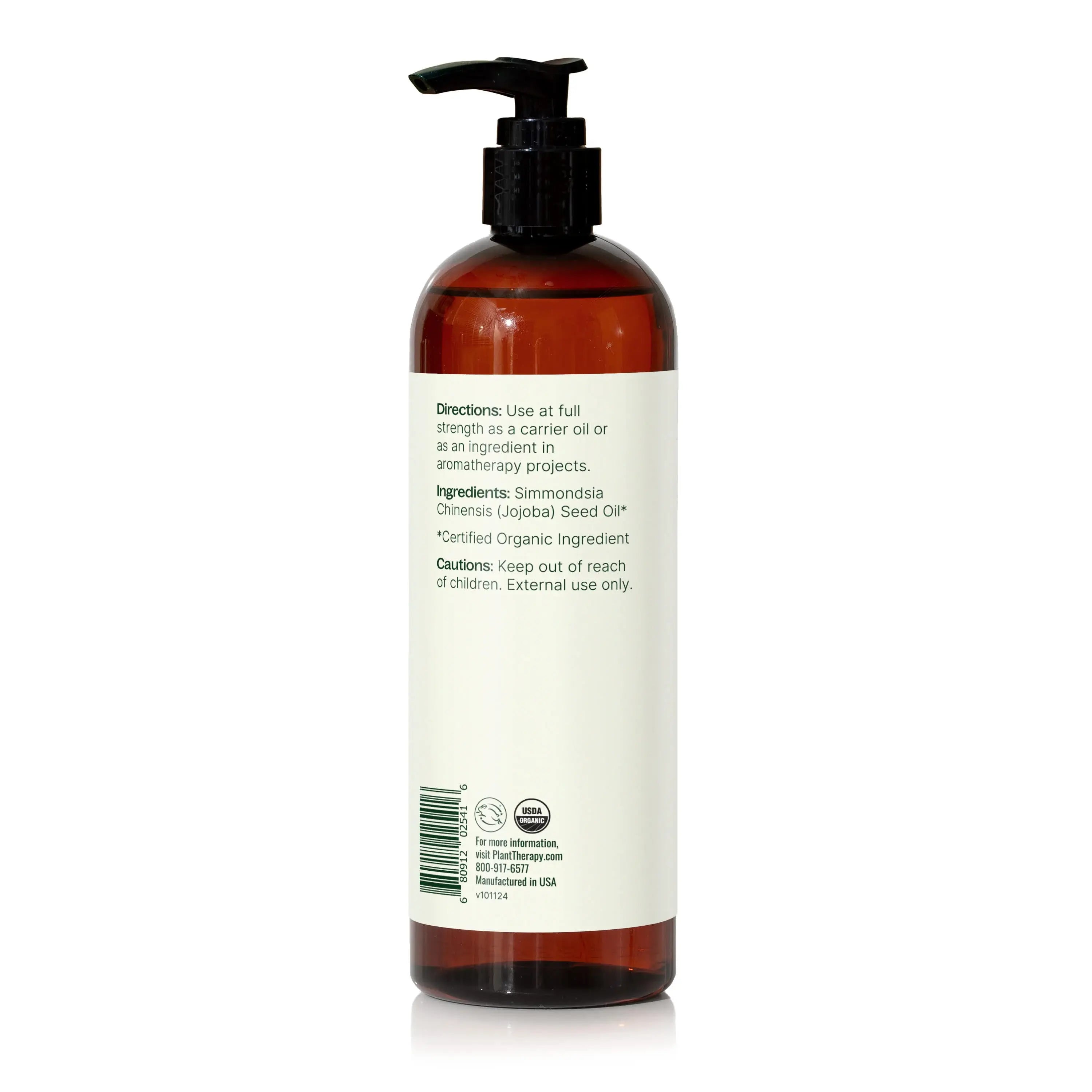 Plant Therapy Organic Plant Therapy Golden Jojoba Carrier Oil 16 oz