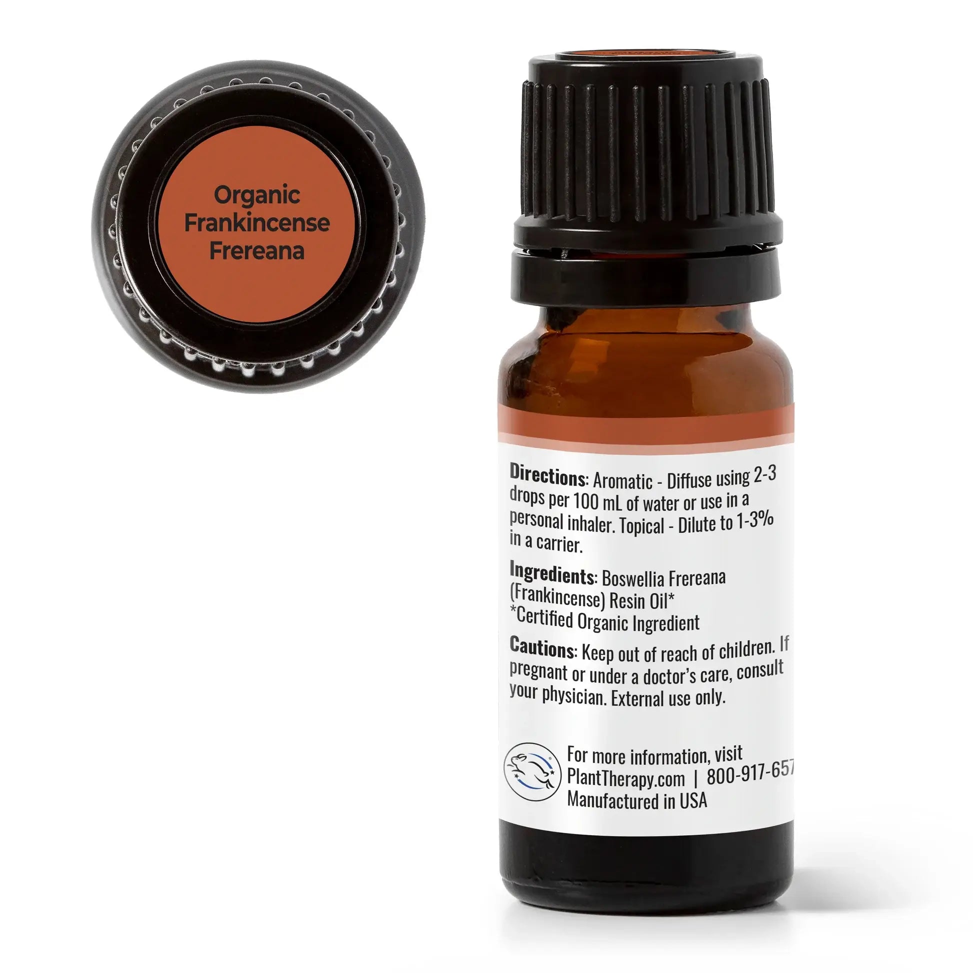 Plant Therapy Organic Frankincense Frereana Essential Oil 10 mL