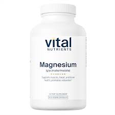 Vital Nutrients Magnesium (glycinate/malate) 120mg