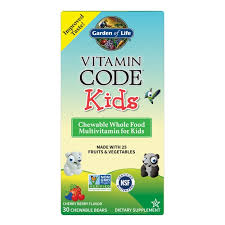 Garden of Life Vitamin Code Kids 30 chewable bears