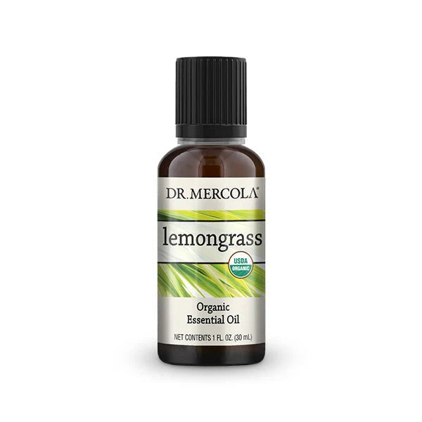 Dr. Mercola Lemongrass Essential Oil 1 Fl. oz.